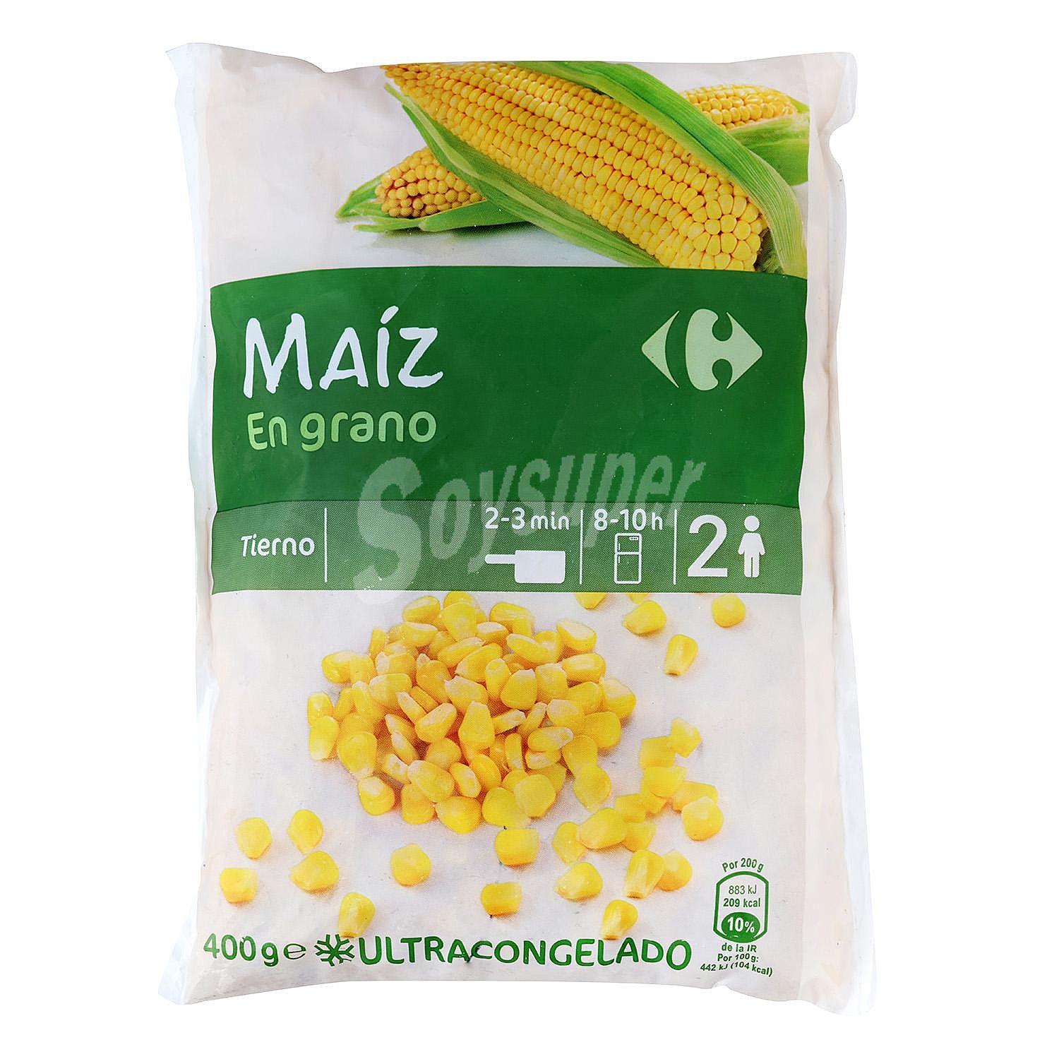 Maíz dulce en grano Carrefour