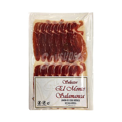 EL monte salamanca Jamón de cebo ibérico (50% raza ibérica), cortado en lonchas EL monte salamanca Selectos