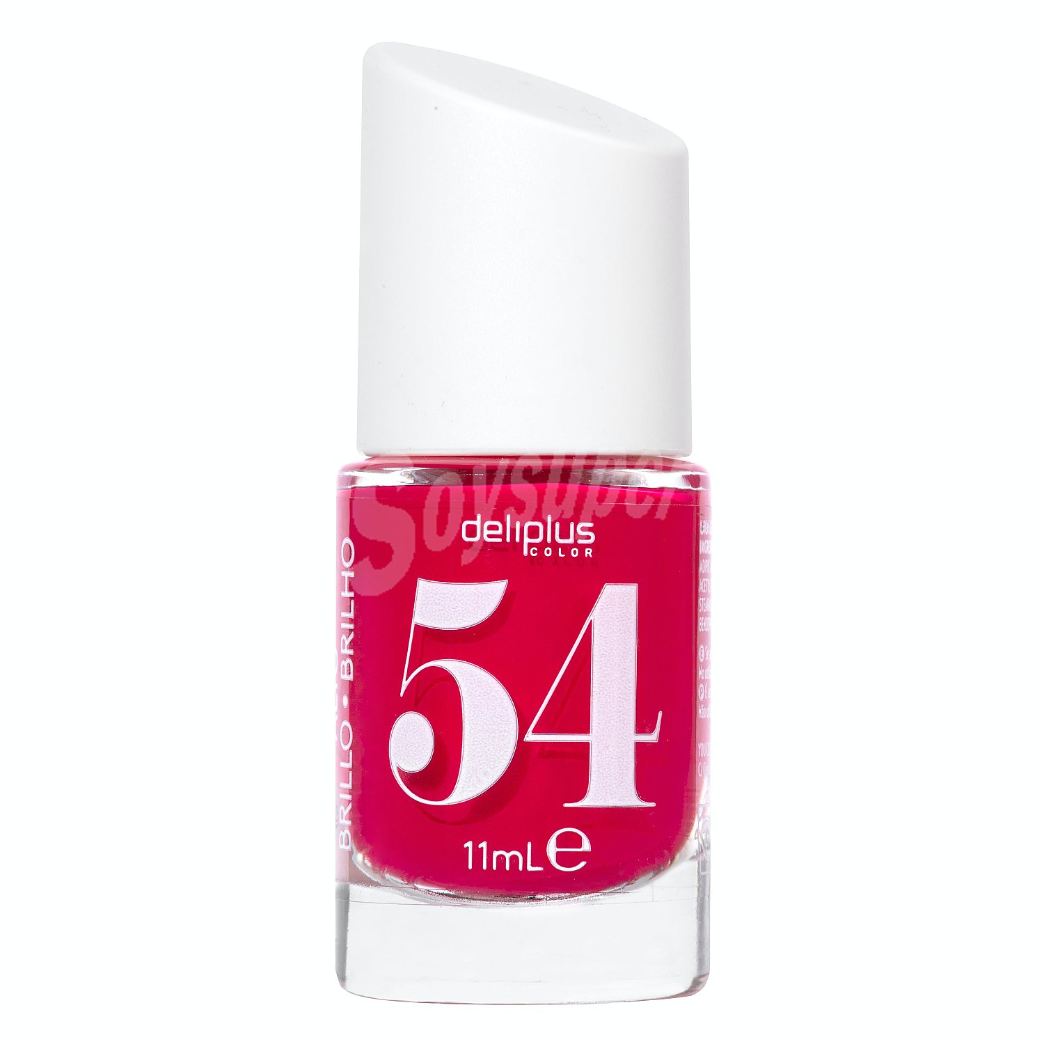 Laca uñas Nº 54 frambuesa tropical (alto brillo)