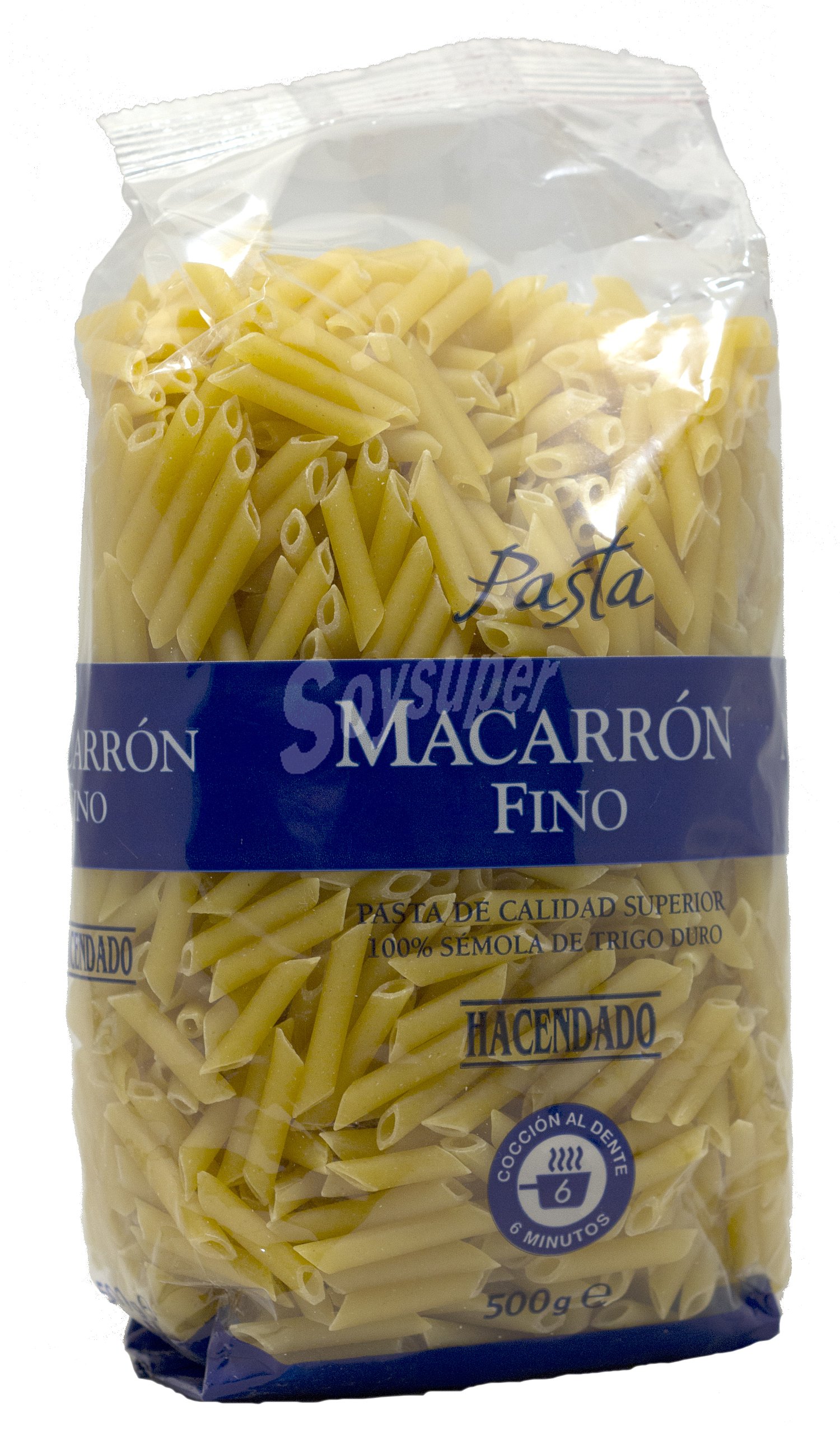 Macarron fino pasta