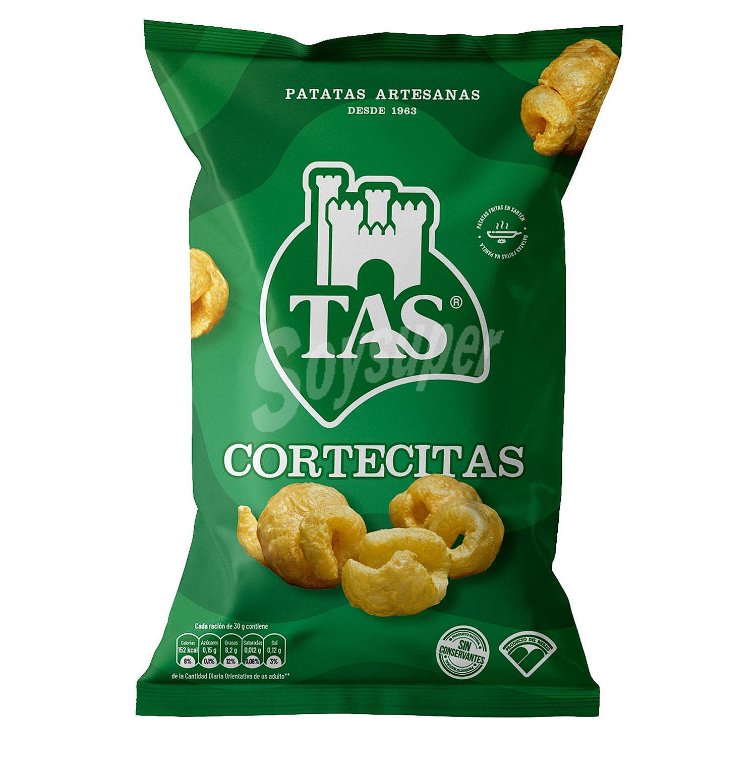 Cortezas de cerdo Tas