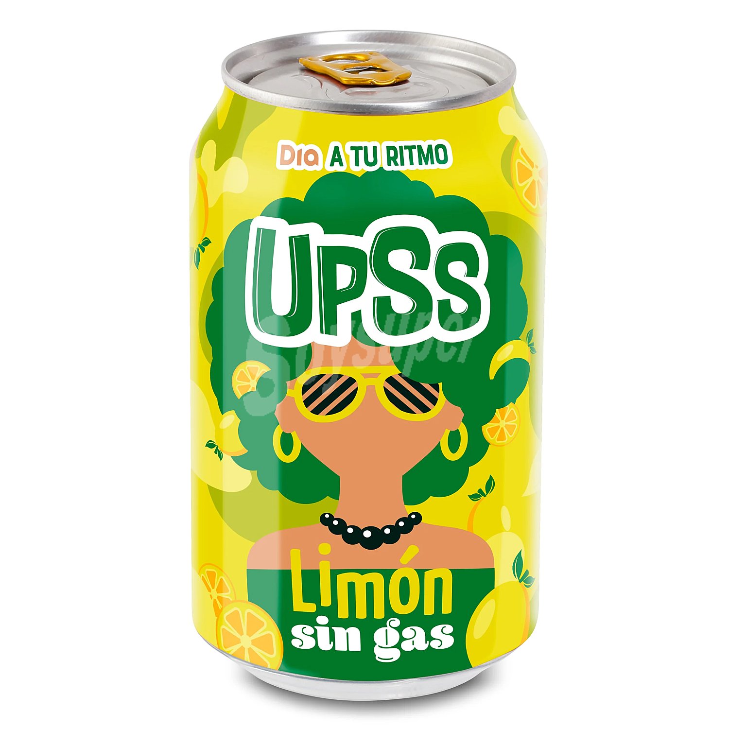 Refresco sin gas de limón Upss