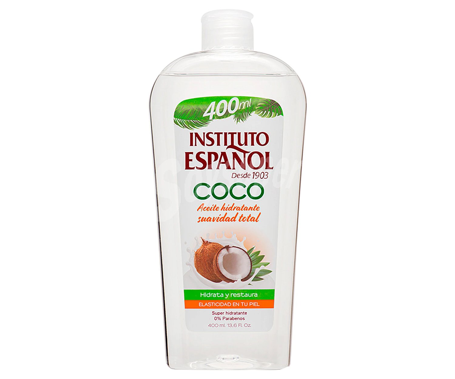 Instituto español Aceite corporal de coco con acción super hidratante instituto español