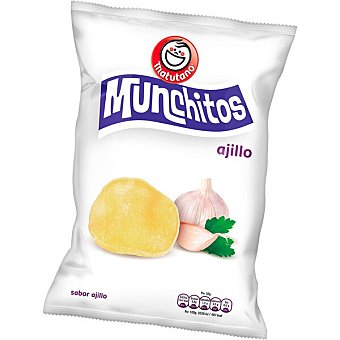 Munchitos (snacks de patata) al ajillo