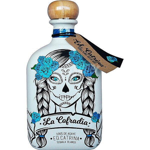 Tequila blanco 100% Ágave Ed. Catrina México