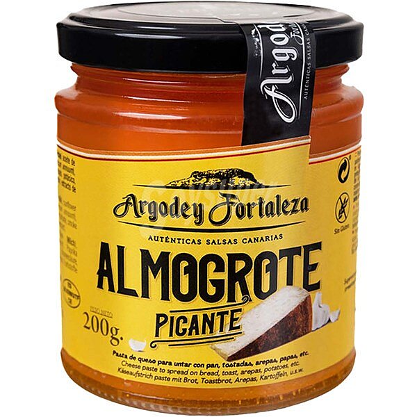 Salsa almogrote gomero con queso picante