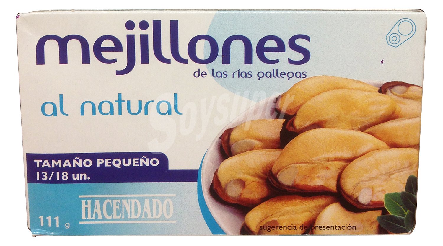 Mejillon natural pequeño