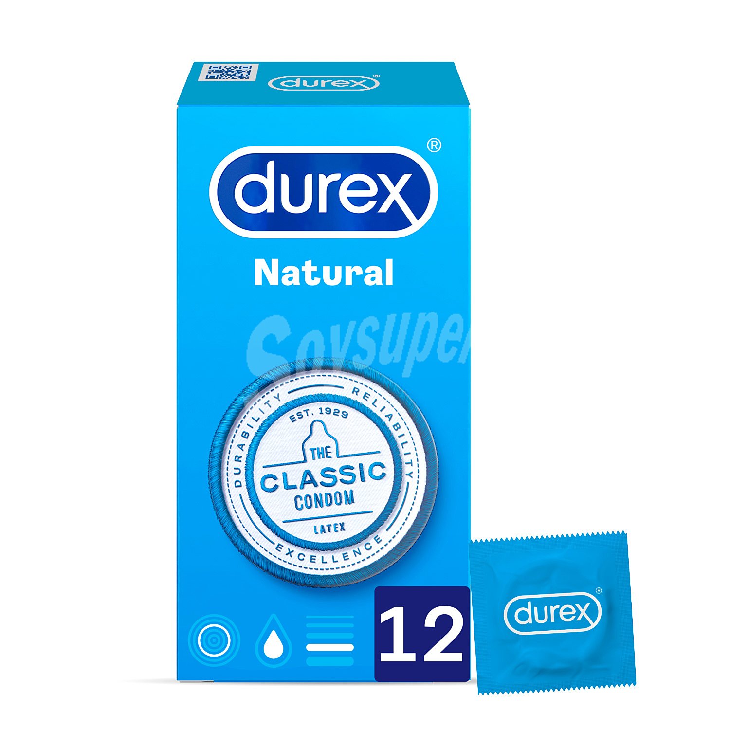 Preservativos natural comfort caja 12 uds