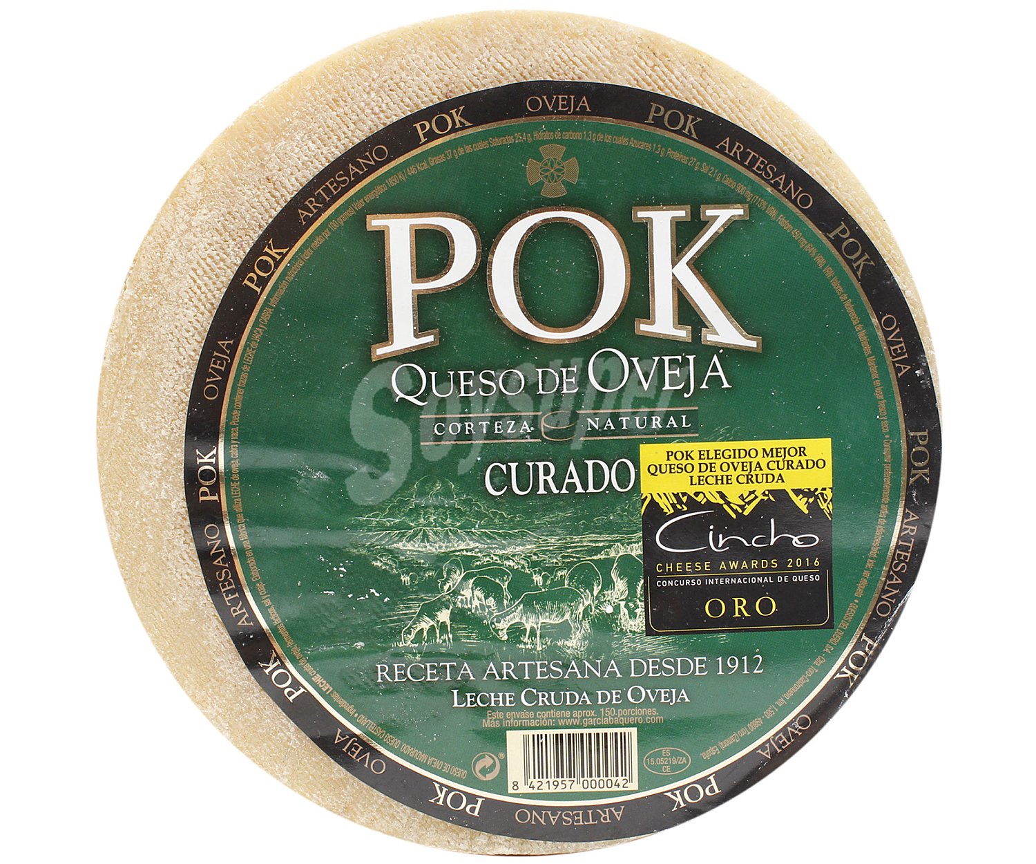 Queso de oveja curado puro