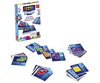 Juego de cartas de velocidad Tetris Speed, de 2 a 8 jugadores, jumbo.