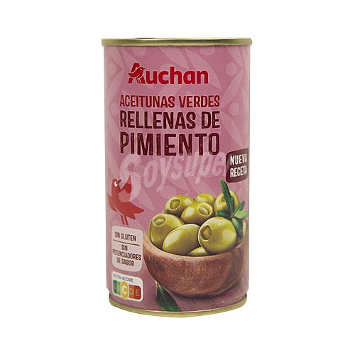 Producto alcampo Aceitunas rellenas de pimiento producto alcampo