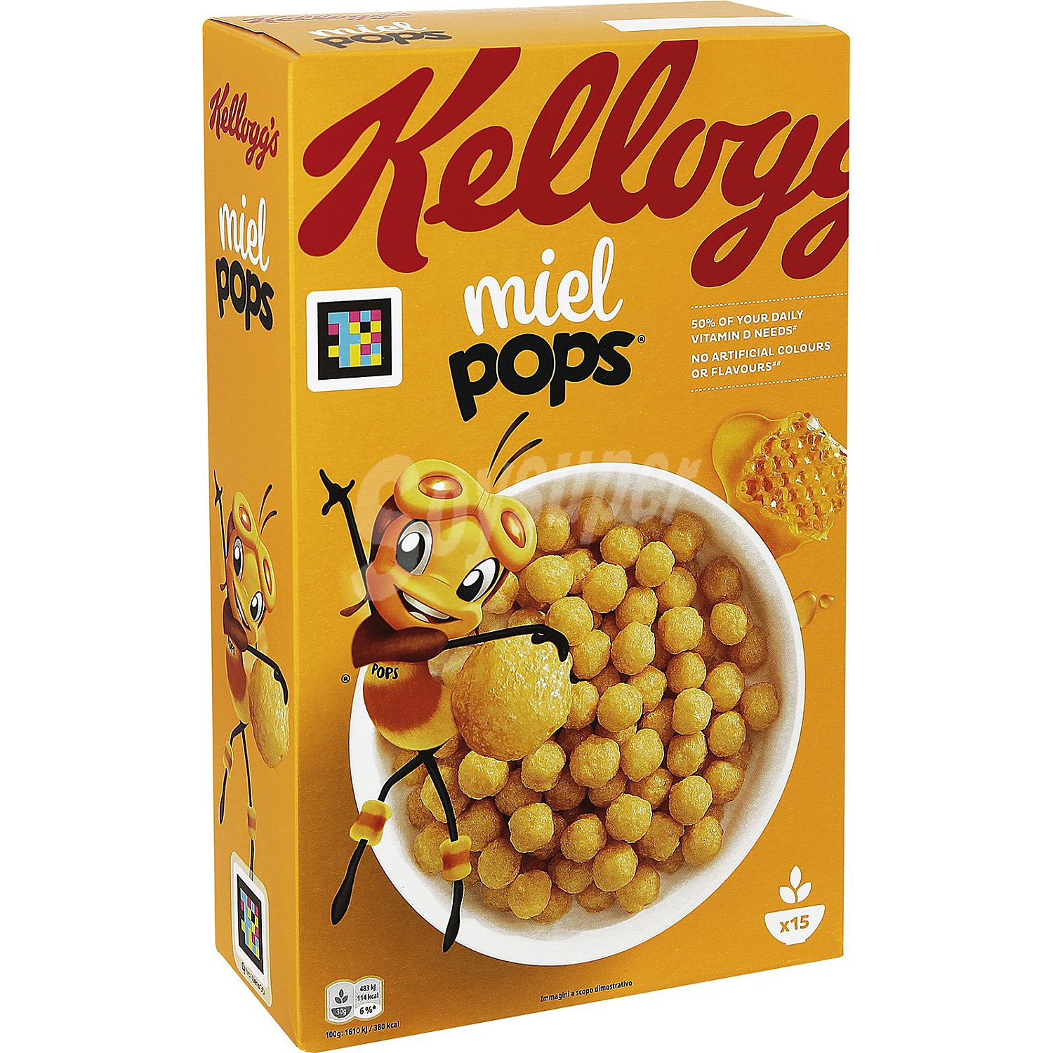 Cereales miel Pops Kellogg's