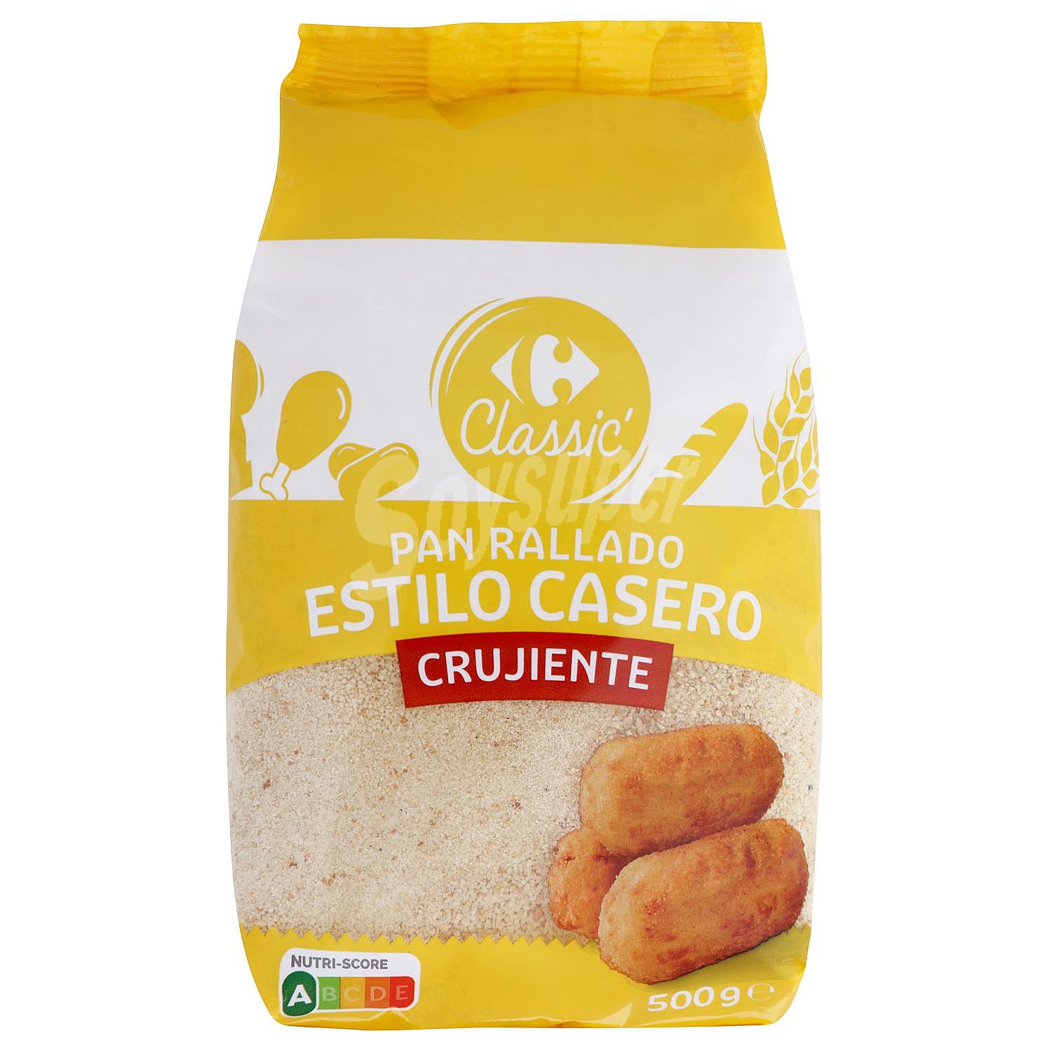 Pan rallado casero crujiente Classic Carrefour