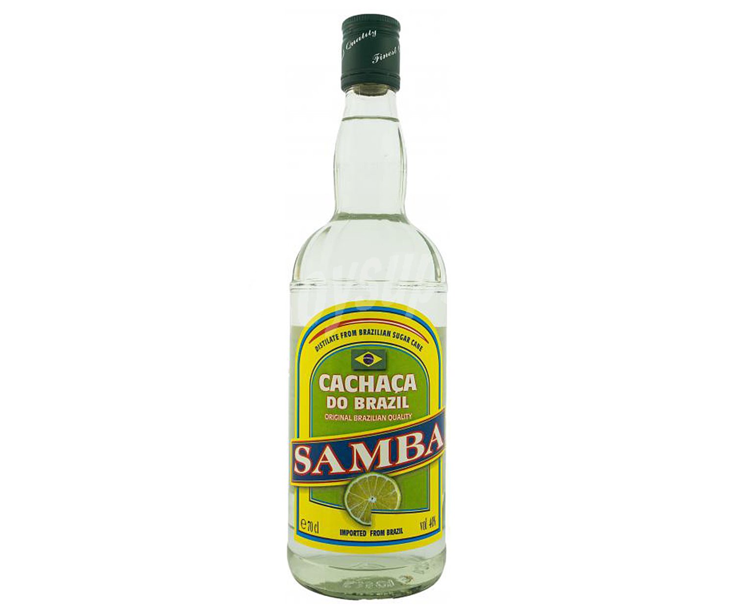 Cachaca importada de Brasil