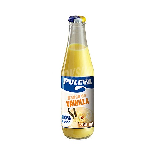 Puleva Batido con sabor a vainilla elaborado con un 90% de leche puleva