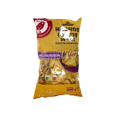 Producto alcampo Nachos fritos de maíz con sabor a queso producto alcampo