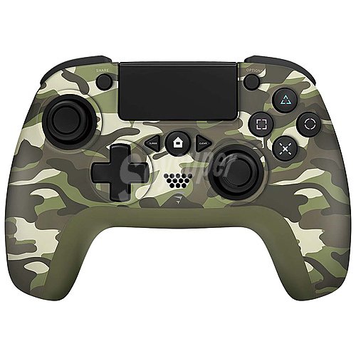 Mando inalámbrico para PS4 color verde camuflaje, voltedge CX50