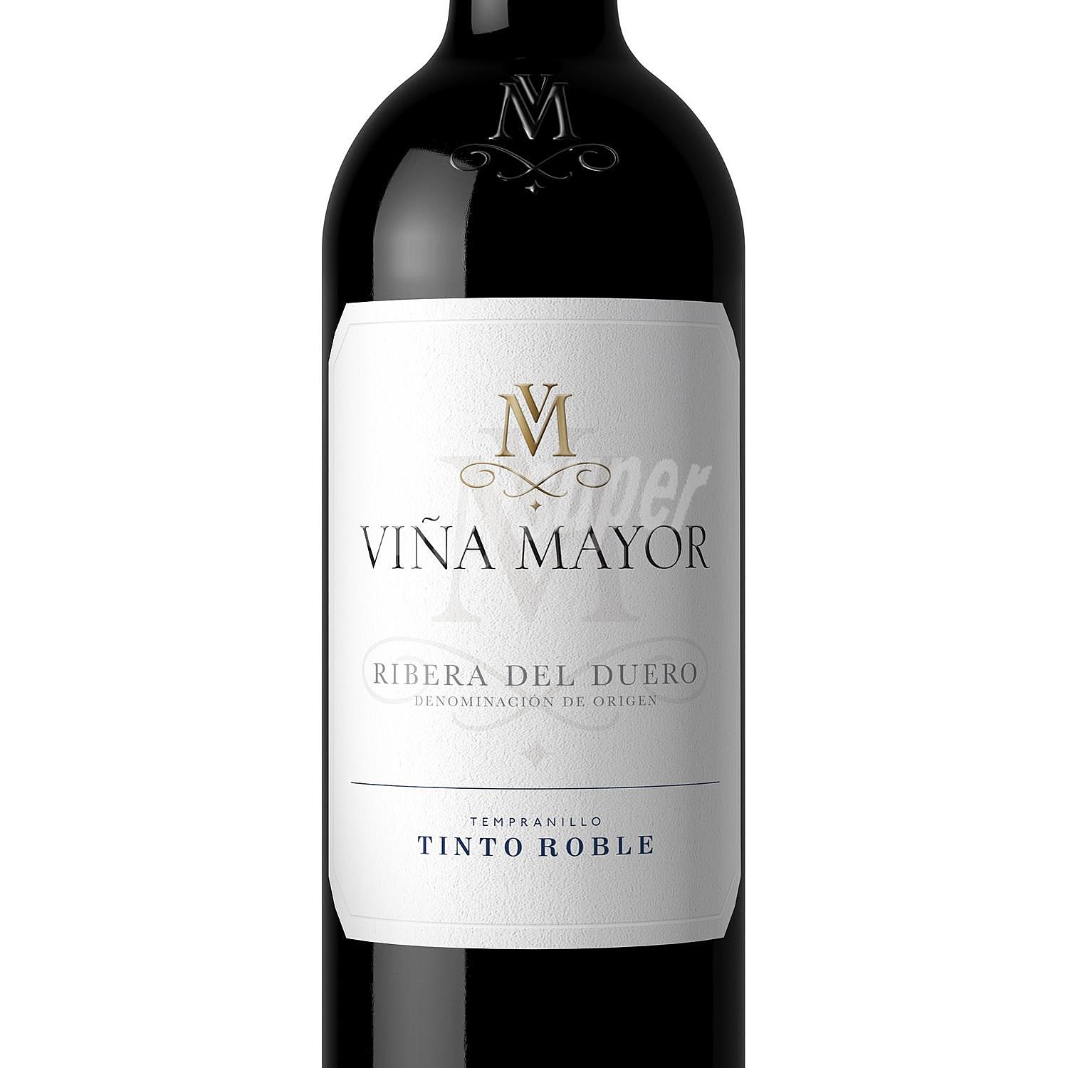 Vino tinto roble con denominación de origen Ribera del Duero