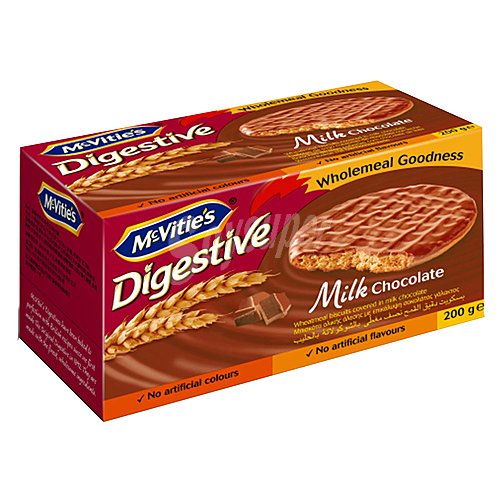 Mc vitie's Galletas Digestive chocolate Mc vitie´s