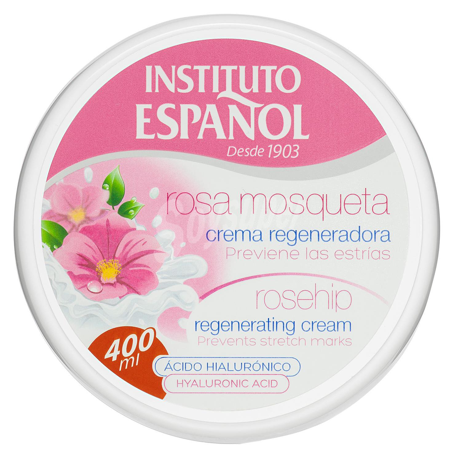 Crema corporal regeneradora con rosa mosqueta