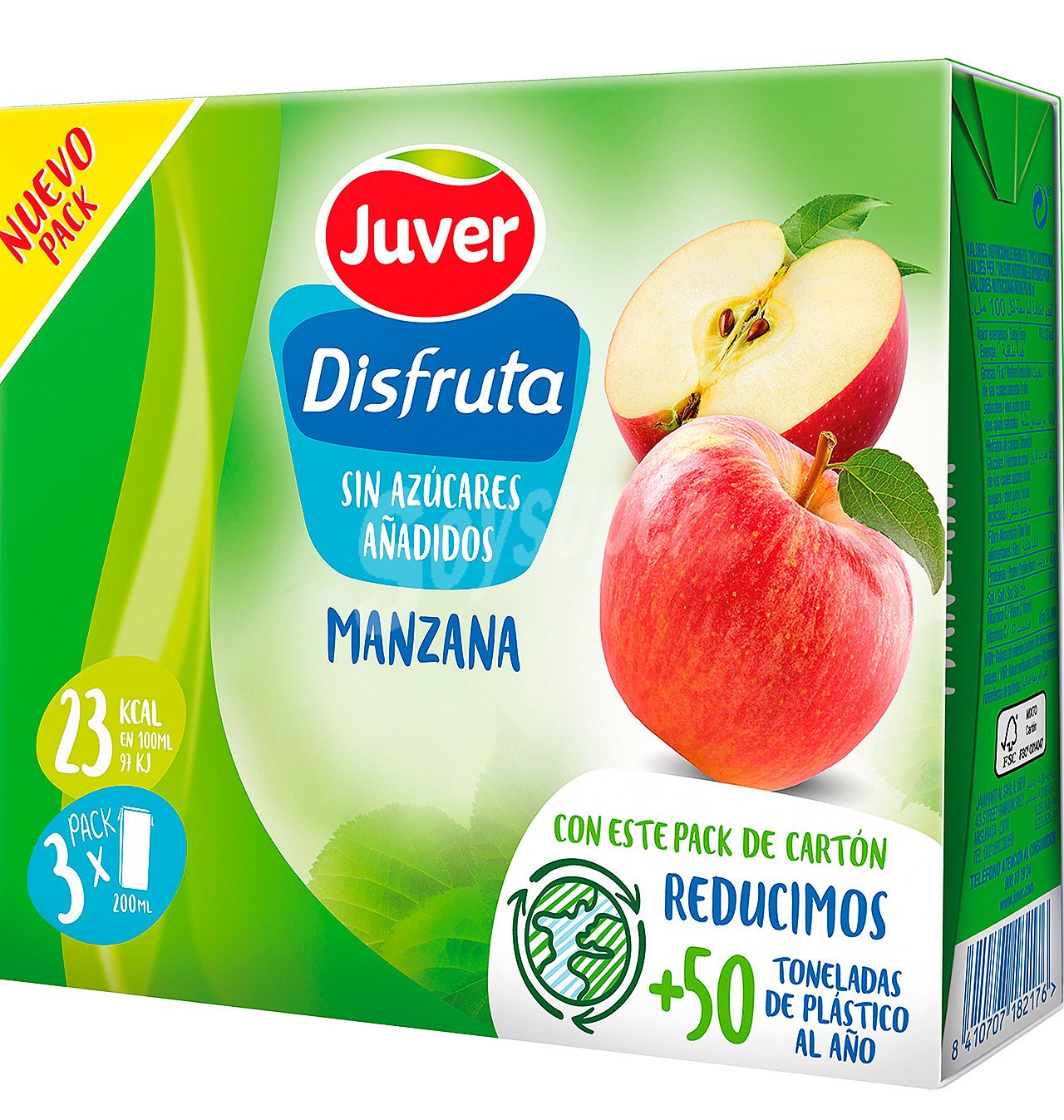 Disfruta juver manzana sin azúcar