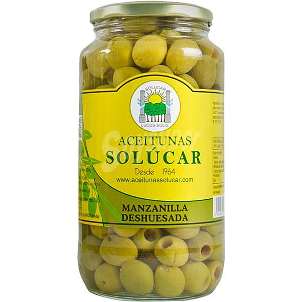 Aceitunas manzanilla deshuesadas