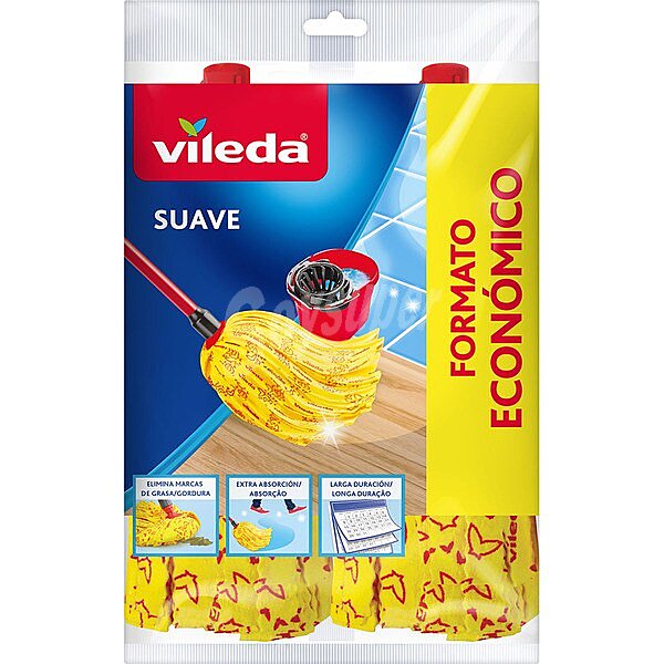 Fregona suave microfibre