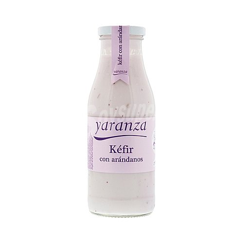 Yaranza Kéfir con arándanos elaborado con leche fresca de vaca yaranza