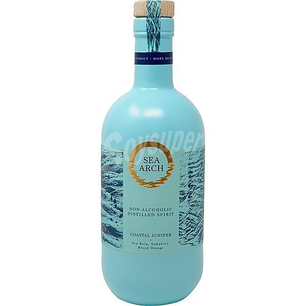 Ginebra inglesa Coastal Juniper sin alcohol