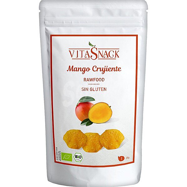 Mango crujiente ecológico y sin gluten