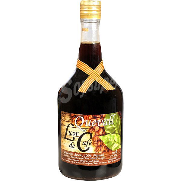 licor de café botella 