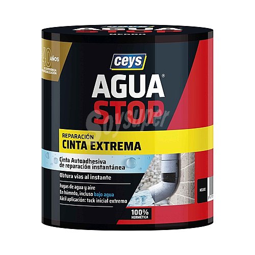 Cinta autoadhesiva de reparación Instantánea, ceys Aqua Stop