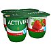 Activia Bífidus desnatado (0% materia grasa) con trocitos de fresas activia 0% de Danone