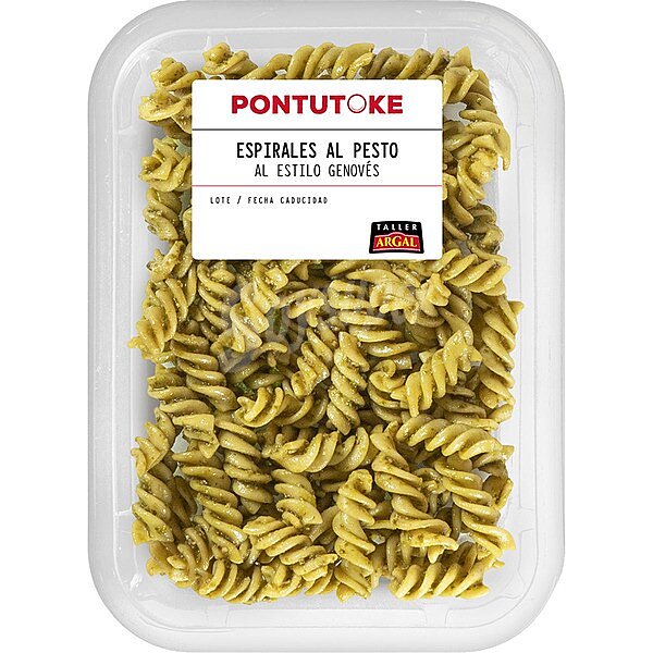 Pontutoke espirales al pesto