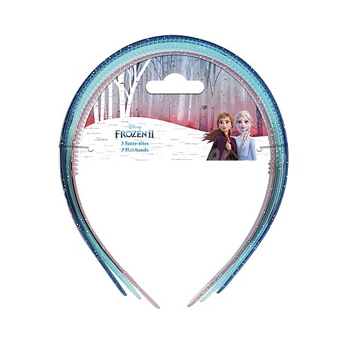 Frozen 2 Conjunto de 3 diademas decoradas con los personajes de la película frozen 2