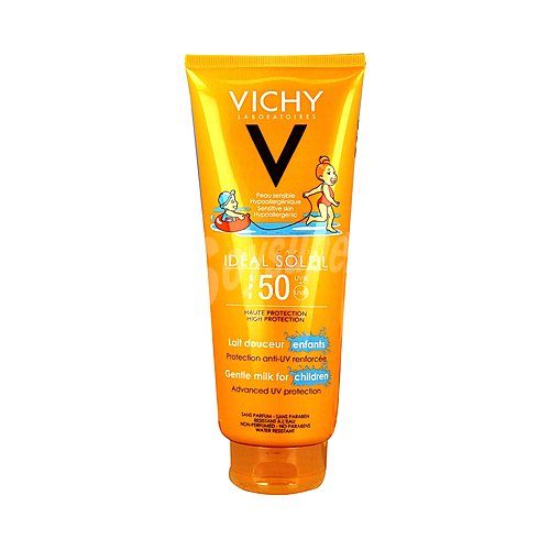 Vichy Leche solar especial para niños con FPS 50 vichy Ideal soleil