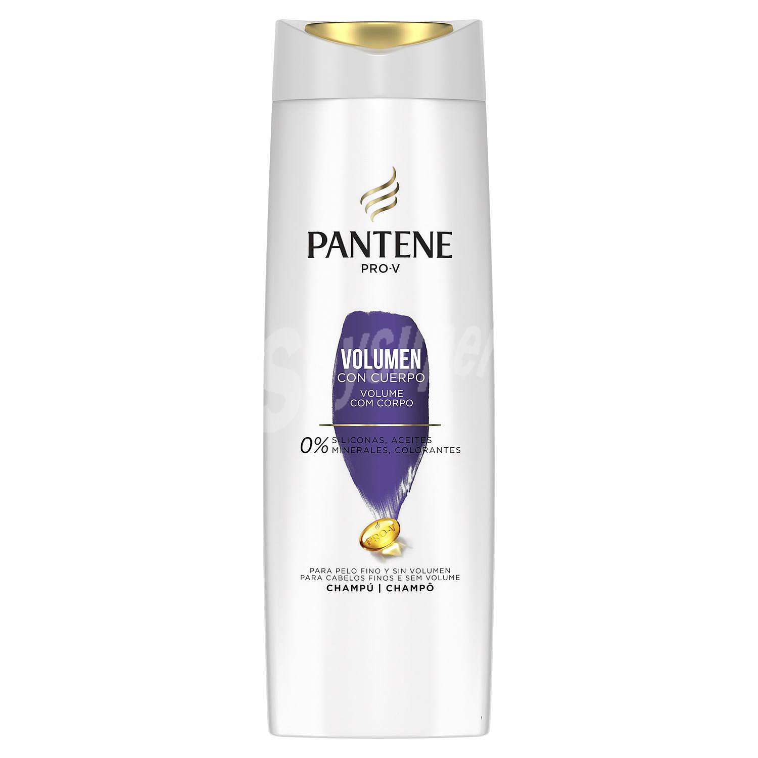 Champú para pelo fino y sin volumen Volumen con Cuerpo Pantene pro-v