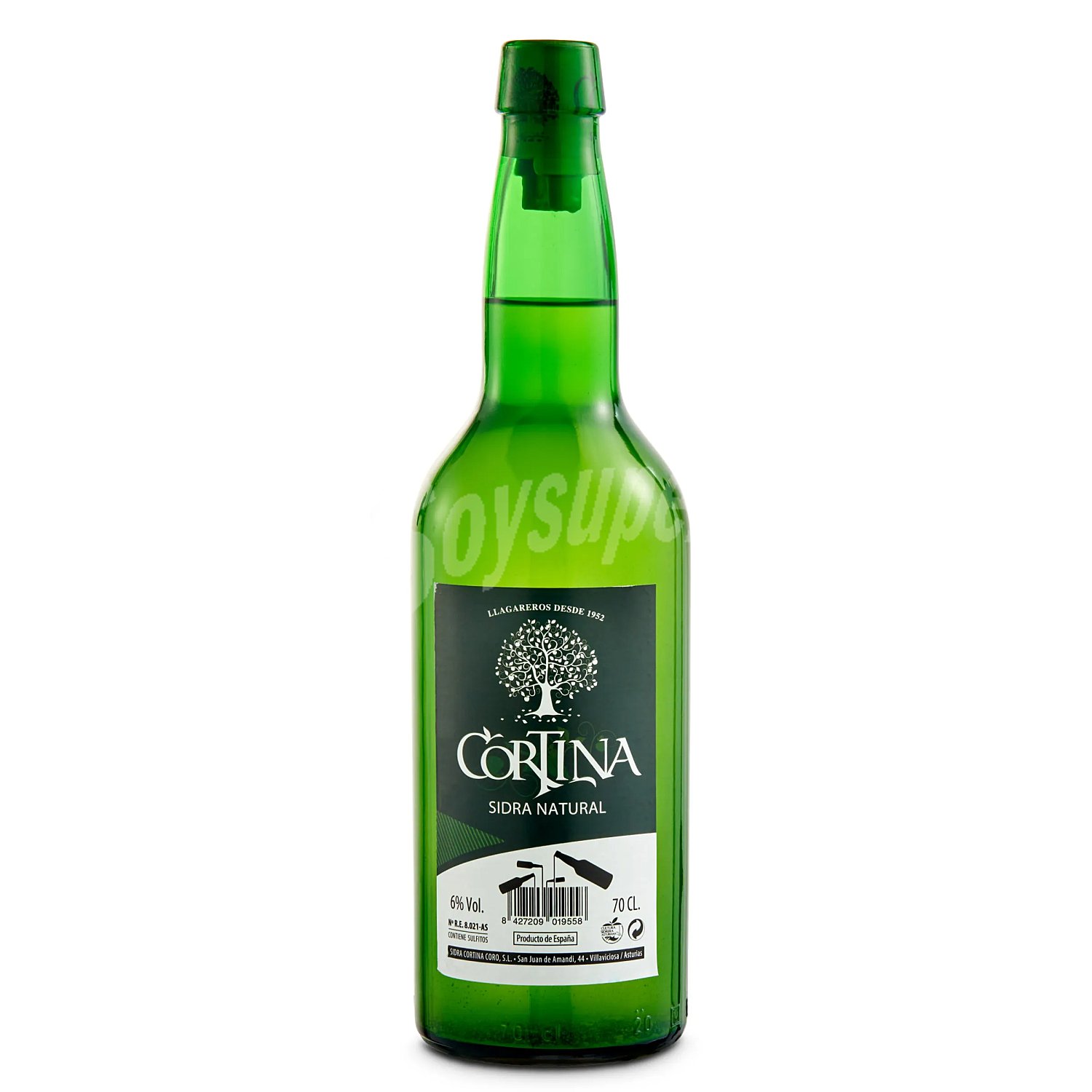 Sidra natural Cortina