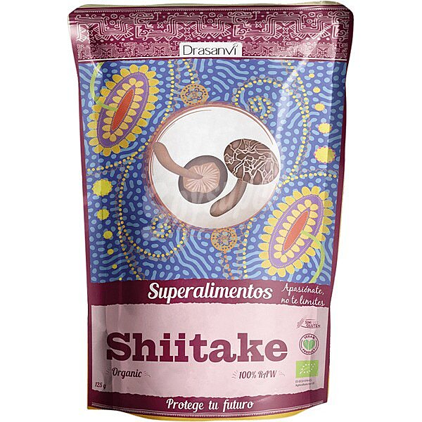 Shiitake ecológica bolsa 125 g