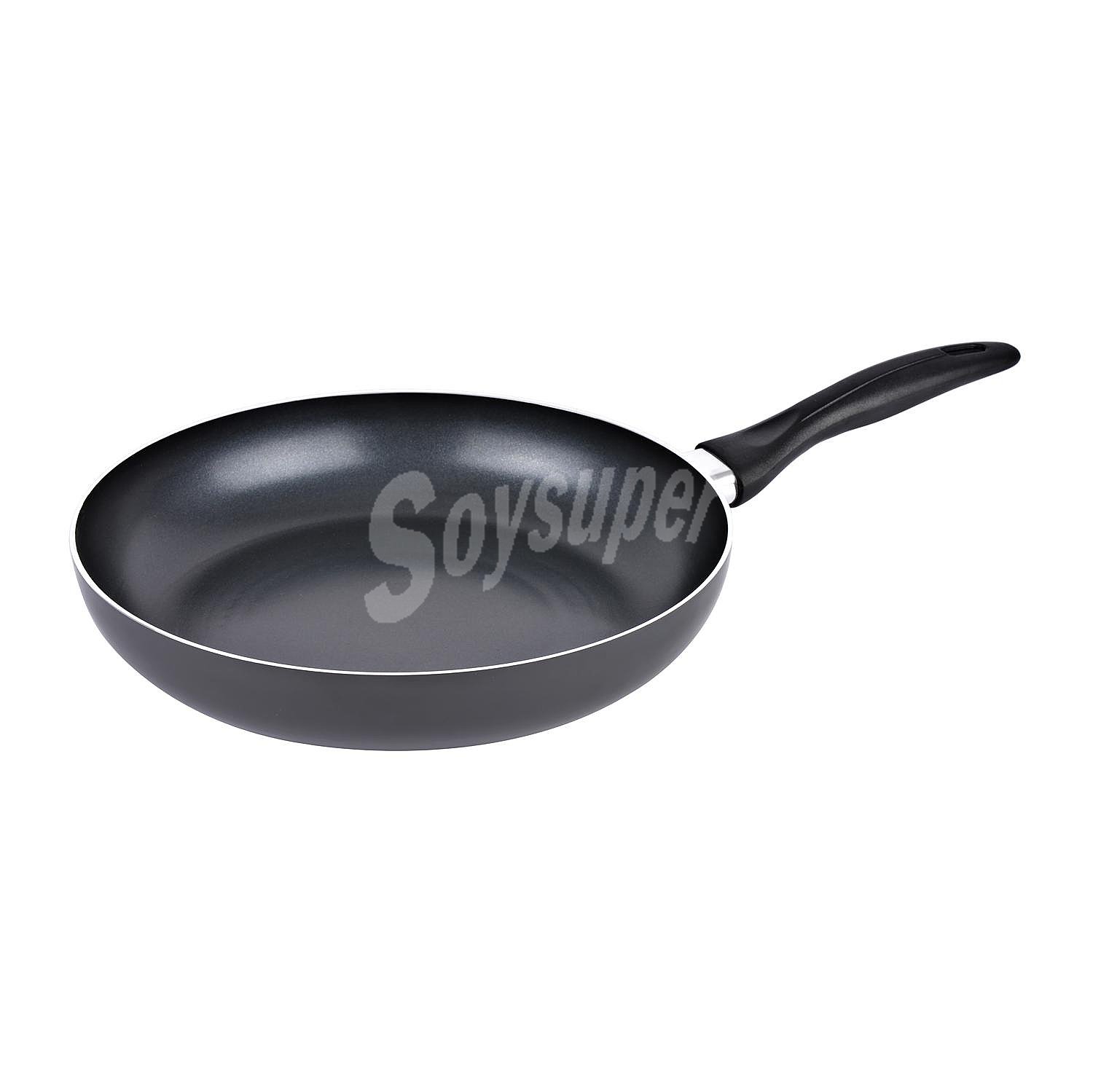 Sartén Aluminio Prensado Practic 28 cm - Negro