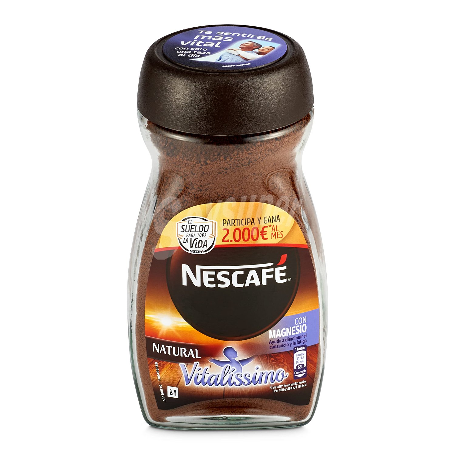 Café soluble natural nescafé vitalíssimo