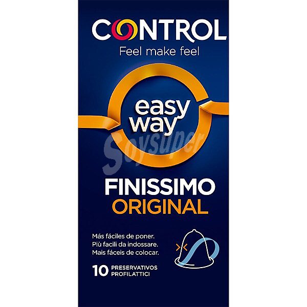 Preservativos Finissimo Easy Way super finos y más fáciles de poner 