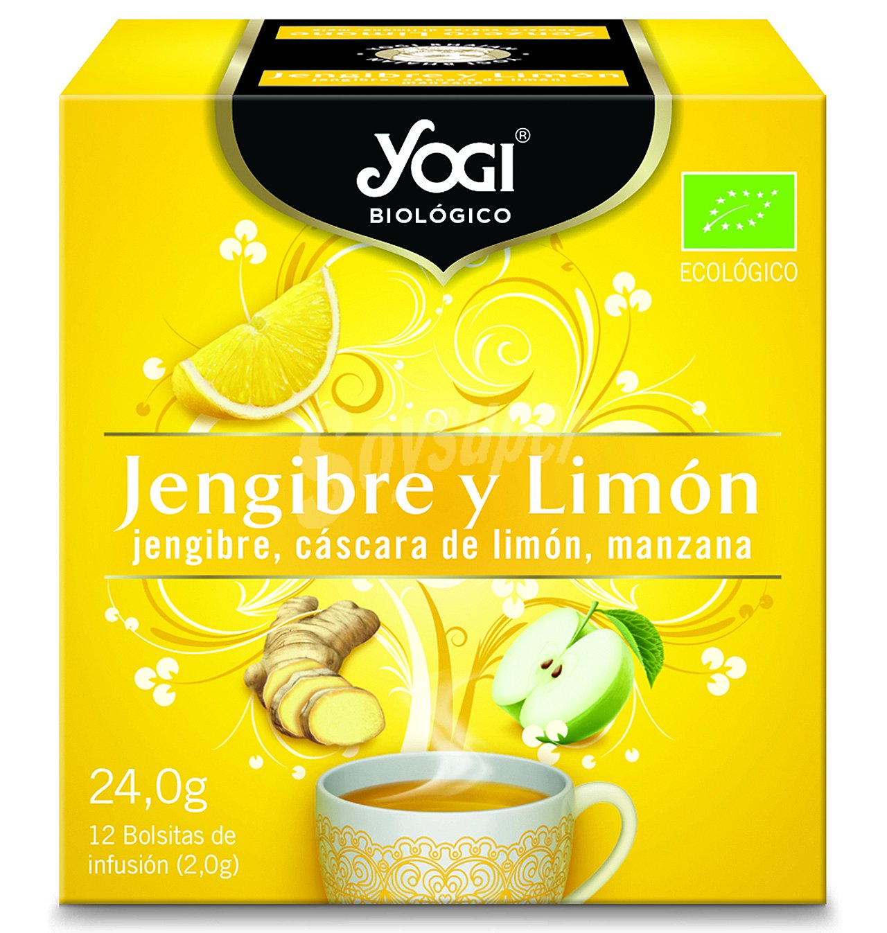 Infusion eco jengibre y limón