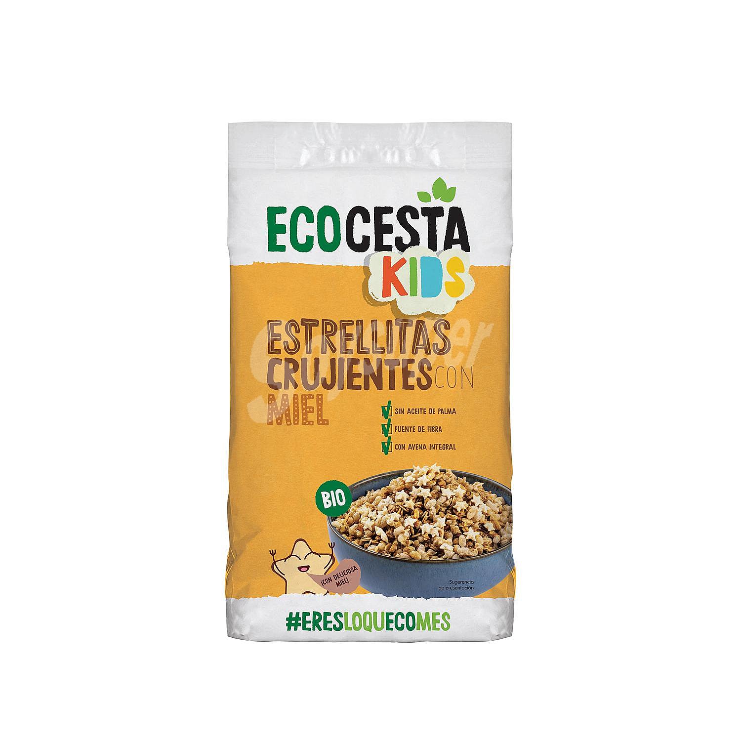 Cereales con miel ecológico ecocesta sin aceite de palma