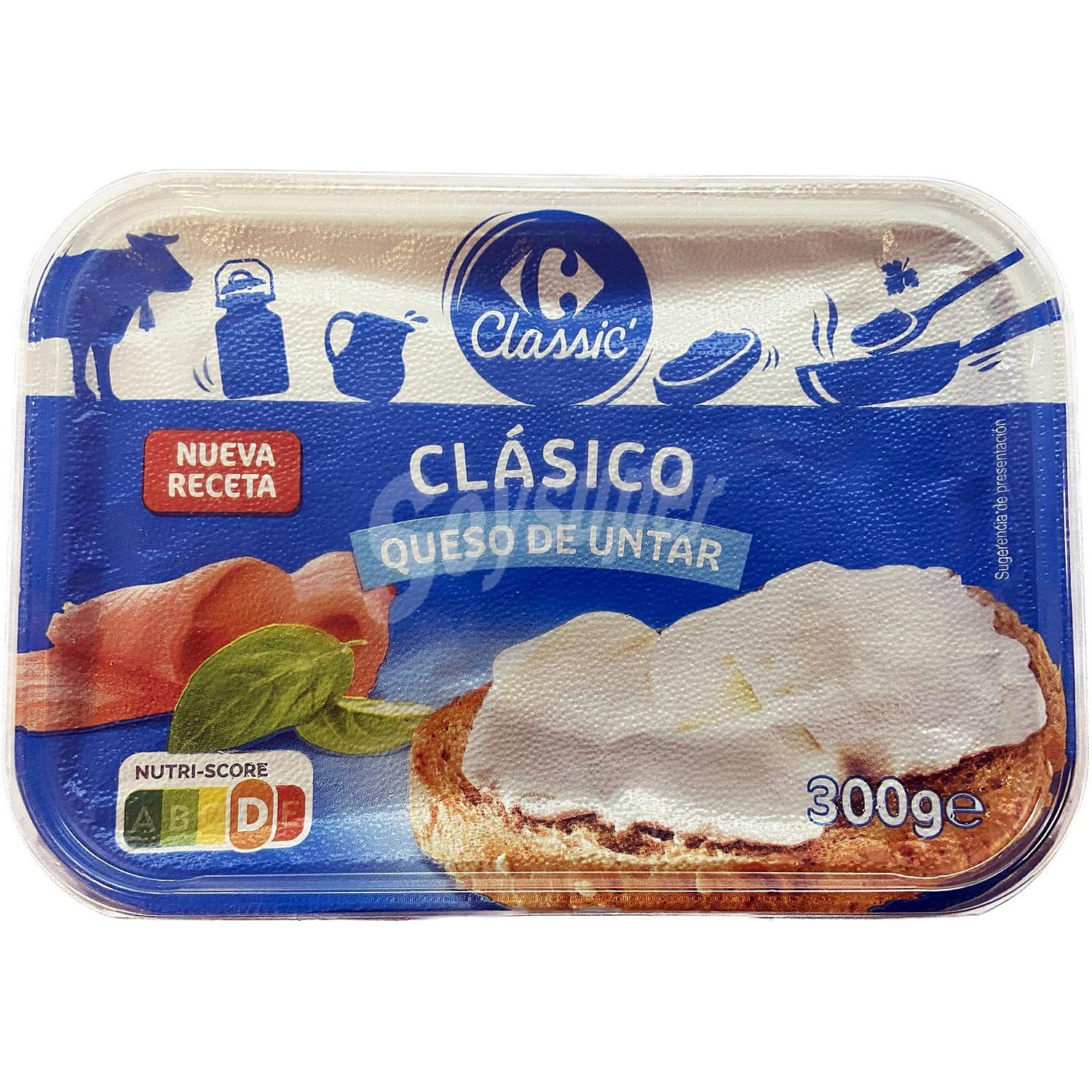 Queso de untar clásico Classic´ Carrefour