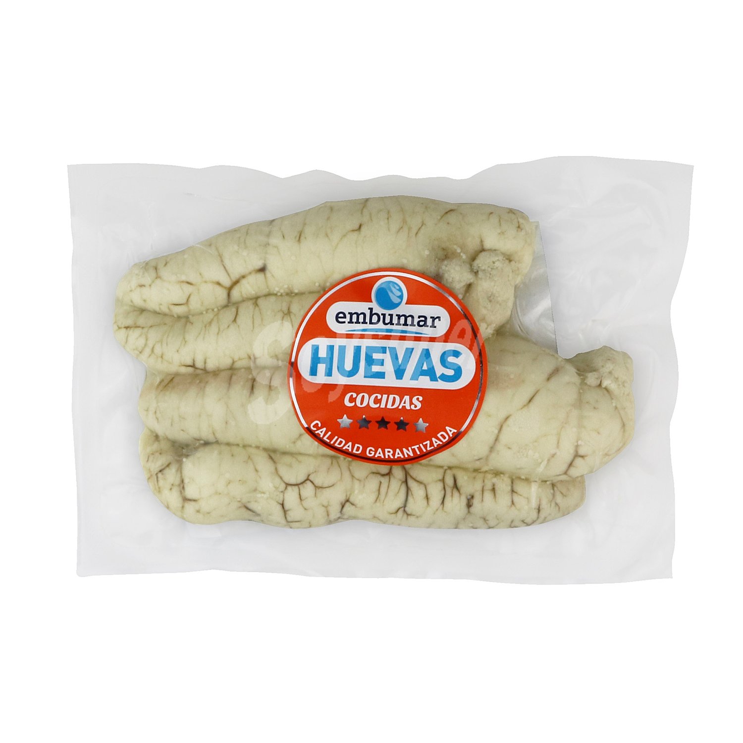 Huevas cocidas de pescado envase 130 gr