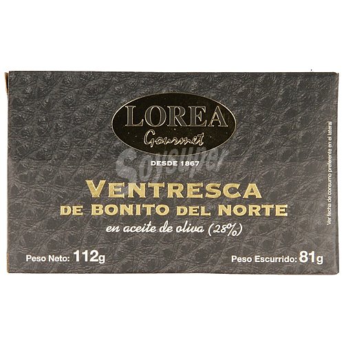 Lorea Ventresca de bonito del norte en aceite de oliva lorea