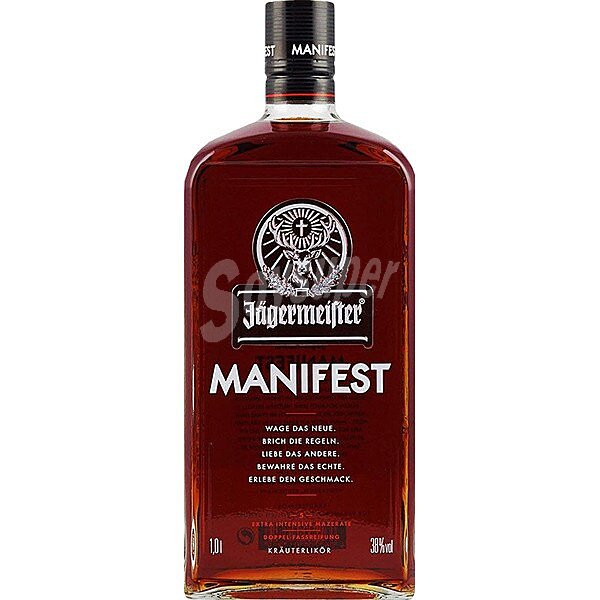 Manifest licor de hierbas barrica