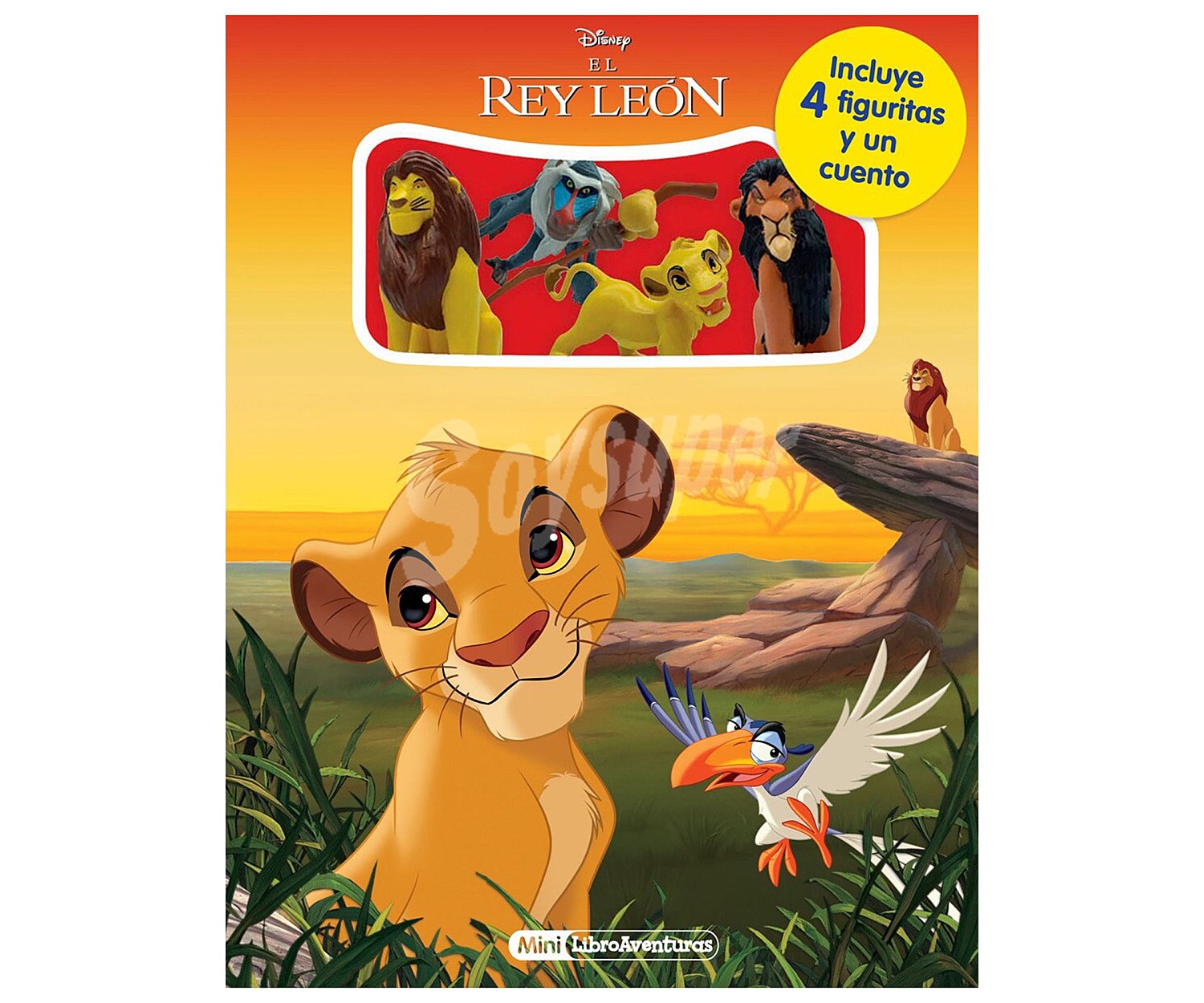 El rey león, mini libroaventuras,