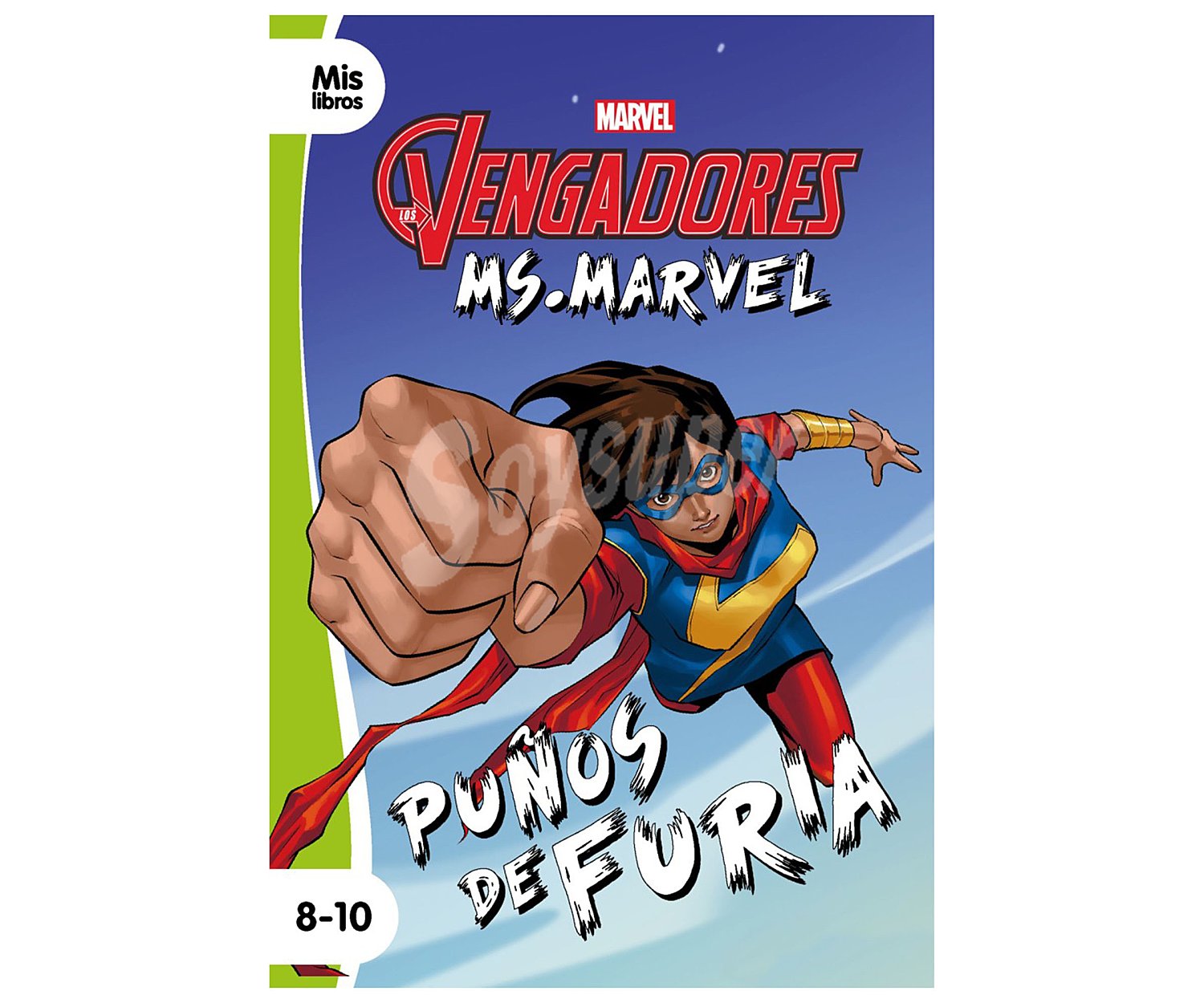 Los vengadores, Ms. Marvel, puños de furia,